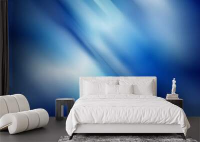 light blue gradient background / blue radial gradient effect wallpaper Wall mural