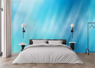 light blue gradient background / blue radial gradient effect wallpaper Wall mural