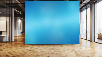 light blue gradient background / blue radial gradient effect wallpaper Wall mural