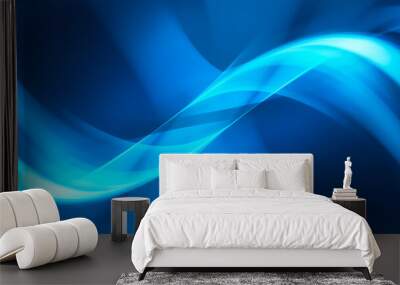 Light blue pattern with white line motion backdrop wallpaper. Clean blue geometric background. Wall mural