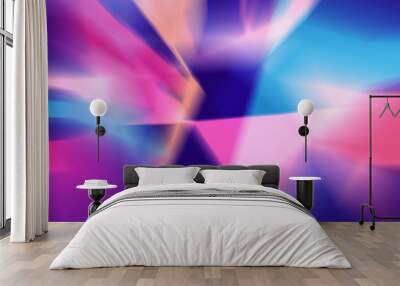 smooth purple gradient background / beautiful  motion purple color abstract background Wall mural