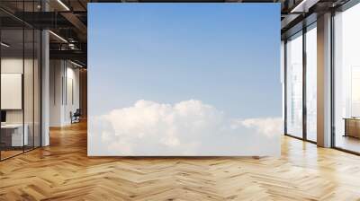 blue Sky with cloud in datlight Wall mural