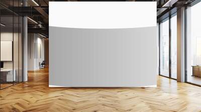 Podium, isolated on a transparent background. 3d pedestal. PN. Wall mural