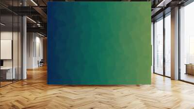 Polygonal background in gradient style Wall mural