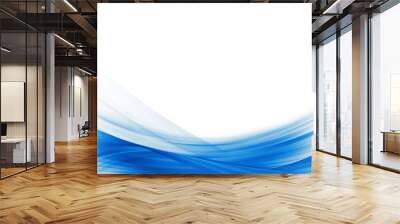 Blue Abstract Background  Wall mural