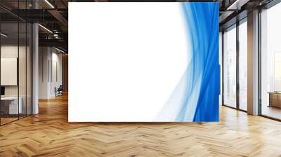 Blue Abstract Background  Wall mural