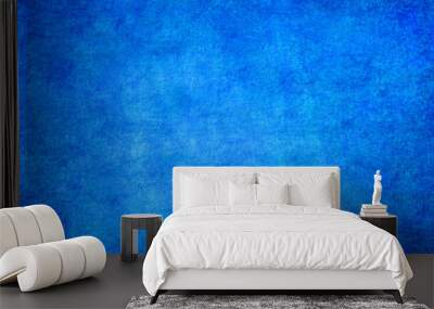 Abstract blue background. Christmas background Wall mural