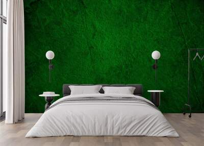 Textured green background Wall mural