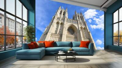 National Cathedral in Washington D.C. United States of America Wall mural