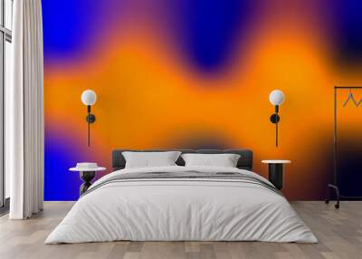 abstract cord background purple blue orange yellow red Wall mural