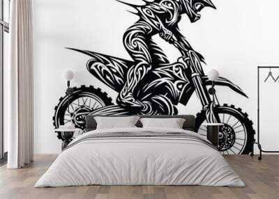 Motocross Wall mural