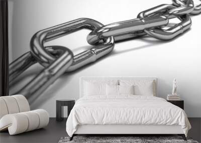 steel chain Wall mural