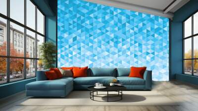 Abstract geometric background Wall mural