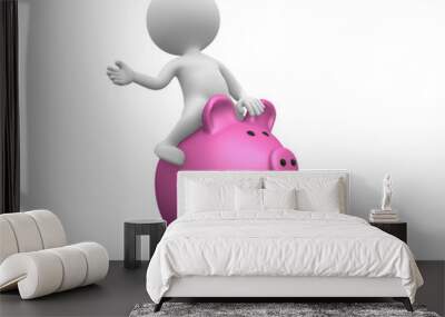 Piggy bank Wall mural