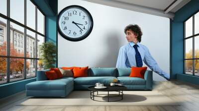 Time in business Wall mural