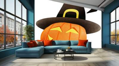 Pumpkin witch  Wall mural