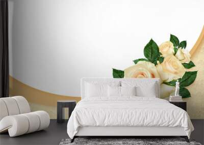 Rose flowers composition Wall mural