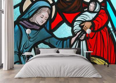 nativity Wall mural