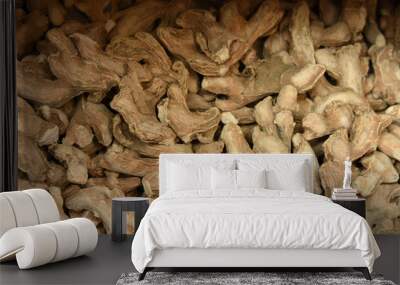 dry ginger spice Wall mural