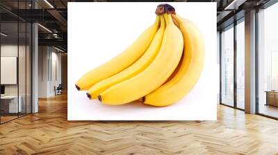 A bunch of ripe bananas Wall mural