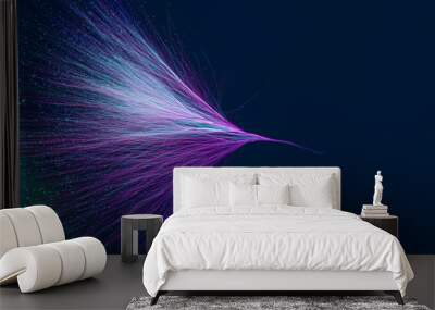 Abstract futurist background Wall mural