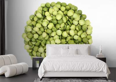 Green dry peas. Oregon Wall mural