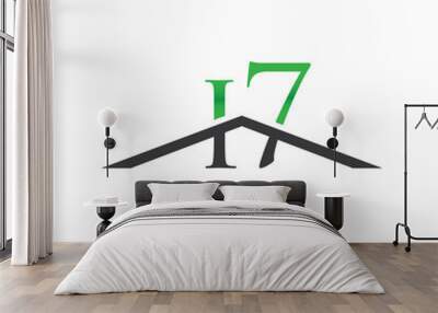 i7 green initial
 Wall mural