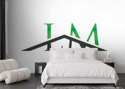 lm green initial
 Wall mural