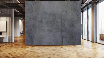 Concrete gray grunge wall. old abstract texture as a retro pattern texture of old dirty cement color grey wall for background. Wall mural