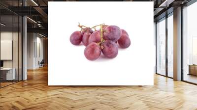 grape isolated on white Wall mural