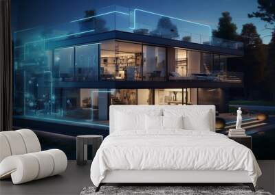 SmartLife 2.0: Future-Ready Living Spaces Wall mural