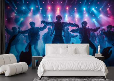 K Pop Boy Band Wall mural