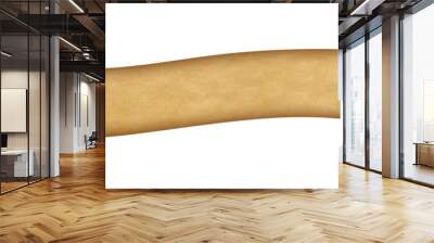 Empty paper scroll ribbon banner 5 Wall mural