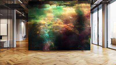 3D illustration,modern background illustration,fractal surface,light effect texture,abstract painting
 Wall mural