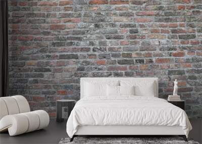 Stone wall texture background surface natural color Wall mural