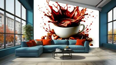 cup of coffee Wall mural