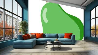 Illustration of a pear Wall mural