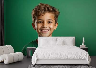 boy smiling high quality images Wall mural