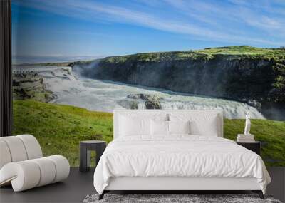 Gullfoss in Iceland, Golden Circle Wall mural