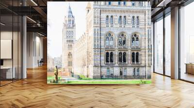 LONDON, UK - 20 FEBRUARY, 2017: Natural History Museum. The museum is home to life and earth science specimens comprising some 80 million items within five main collections Wall mural