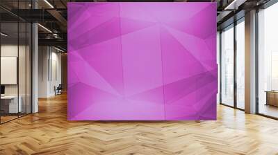 Modern intro connected, connection gradient abstract geometric Wall mural