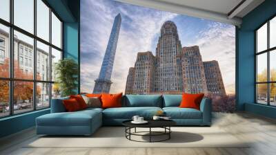 Buffalo City Building, New York Wall mural