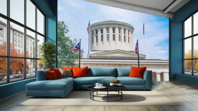 Ohio Capital Building Dome Wall mural