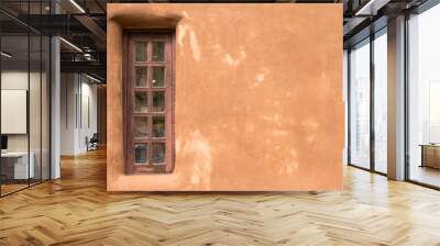 Old Southwestern Adobe Wall and Window Wall mural