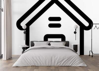 home icon Wall mural