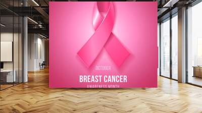 Breast Cancer Awareness Month Wall mural