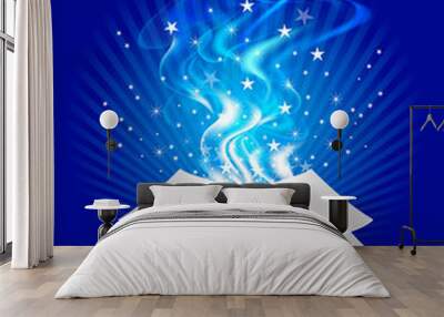 Magic book Wall mural