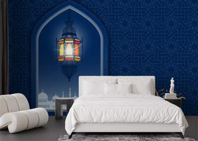 Ramadan greeting card Wall mural