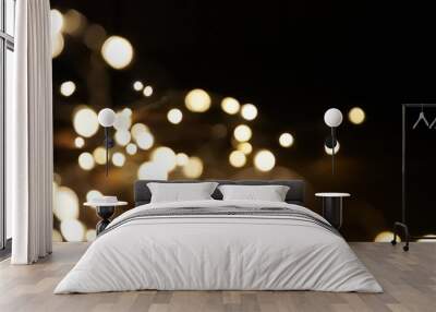 abstract bokeh background Wall mural