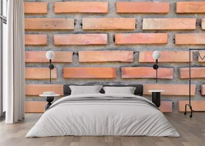 background of brick wall texture Wall mural